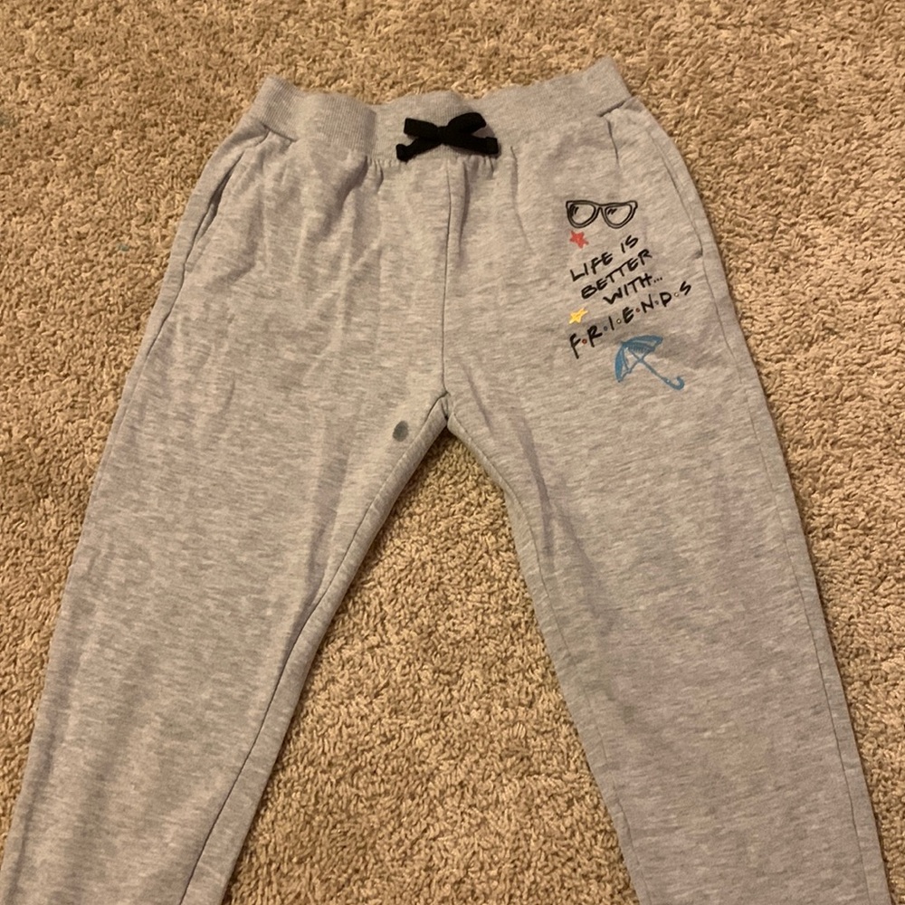 Grey Friends Sweat pants